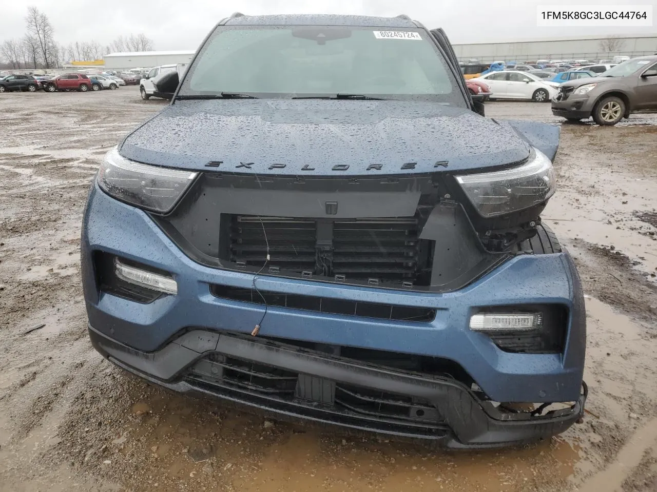 2020 Ford Explorer St VIN: 1FM5K8GC3LGC44764 Lot: 80245724