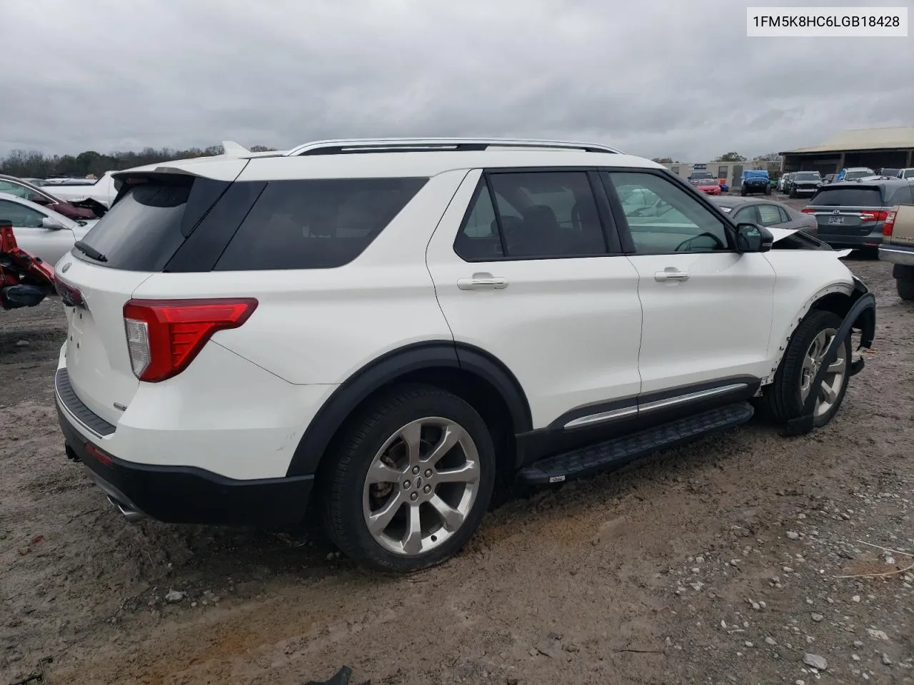 2020 Ford Explorer Platinum VIN: 1FM5K8HC6LGB18428 Lot: 80414284