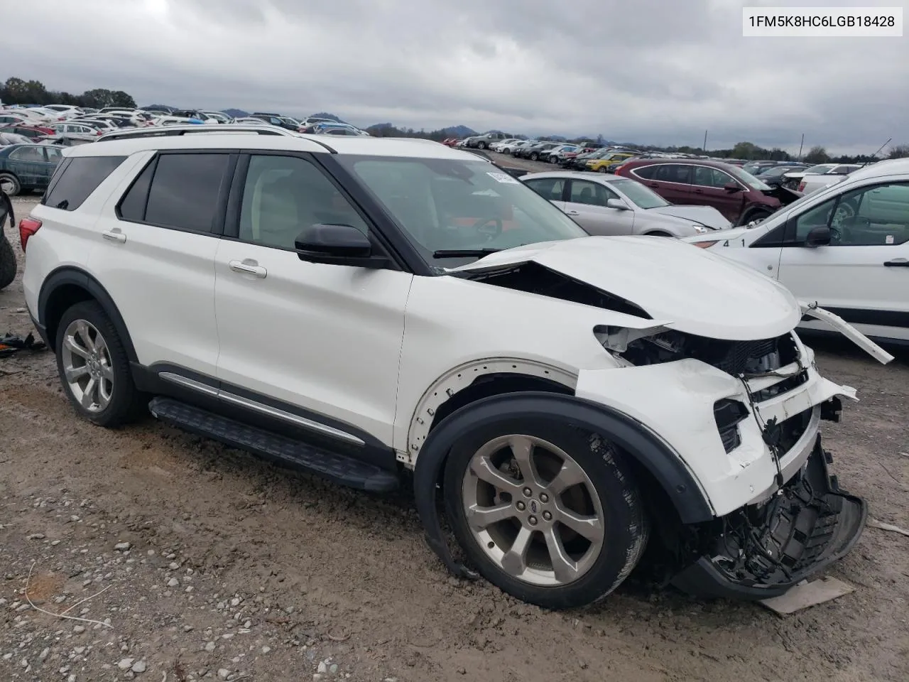 2020 Ford Explorer Platinum VIN: 1FM5K8HC6LGB18428 Lot: 80414284