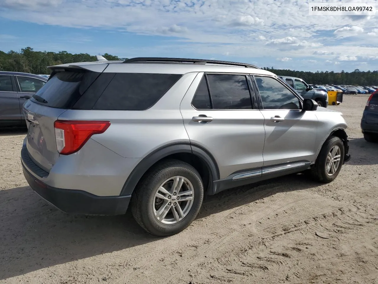 2020 Ford Explorer Xlt VIN: 1FMSK8DH8LGA99742 Lot: 80625074