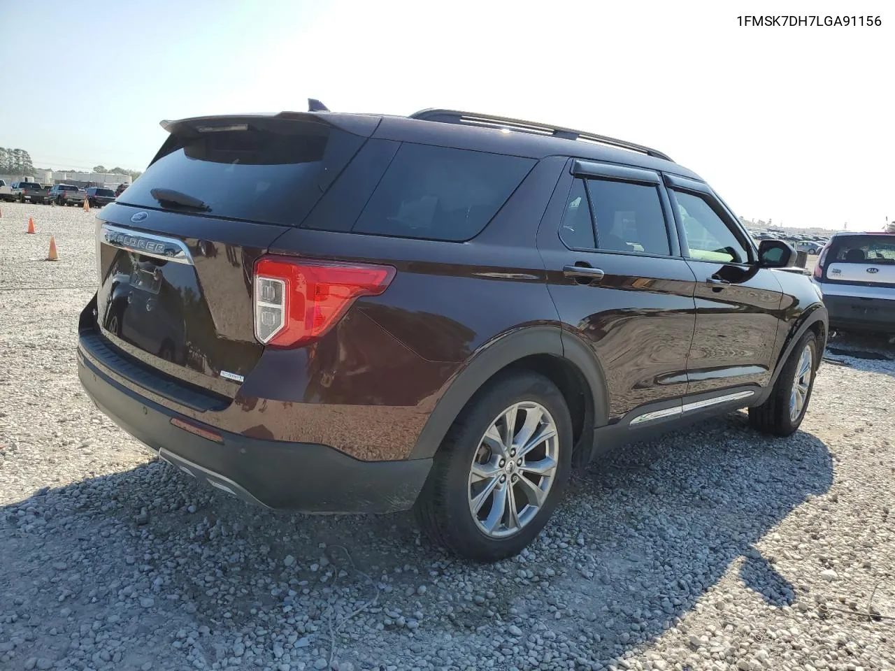 2020 Ford Explorer Xlt VIN: 1FMSK7DH7LGA91156 Lot: 80630794