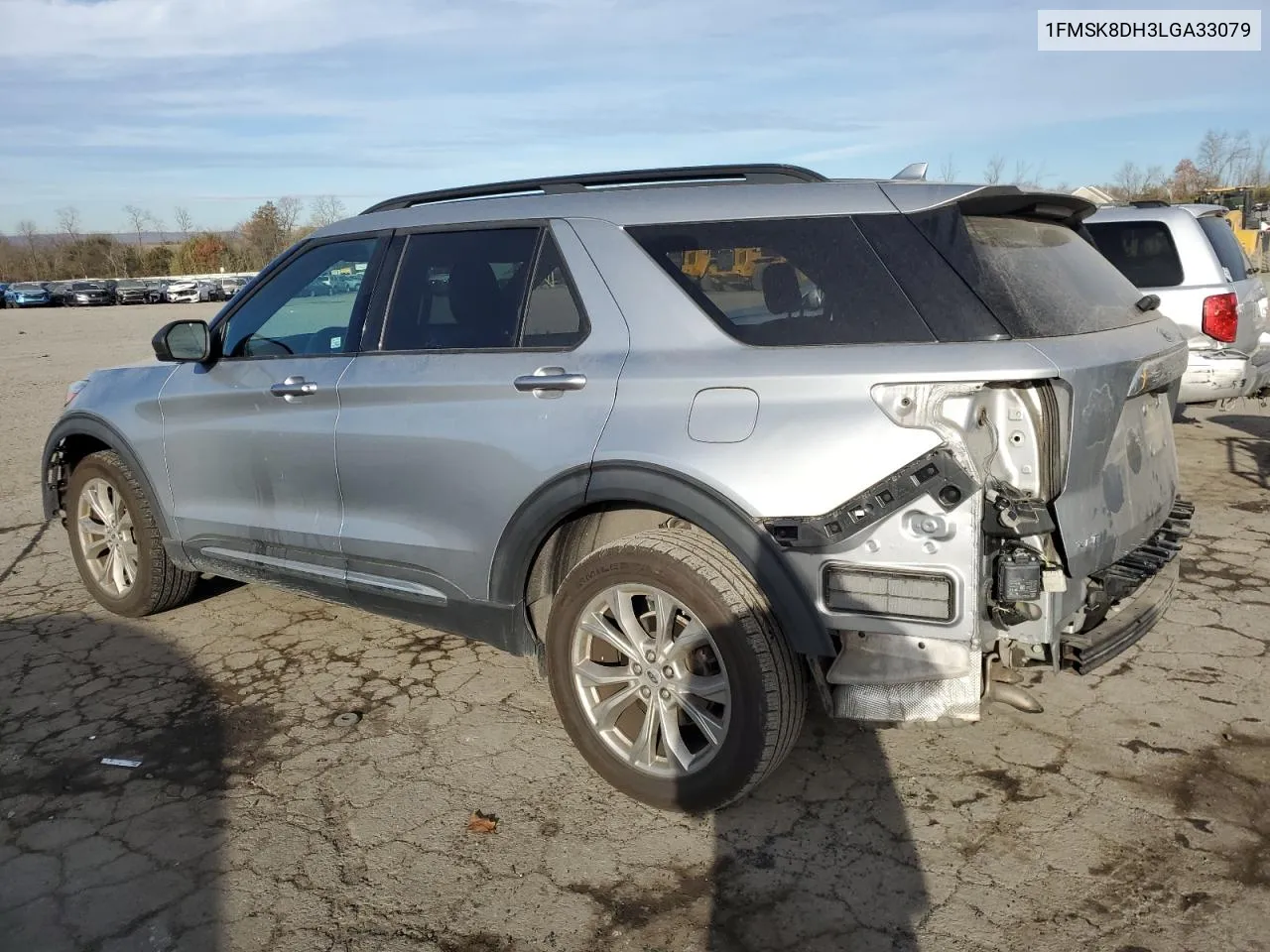 2020 Ford Explorer Xlt VIN: 1FMSK8DH3LGA33079 Lot: 81066234