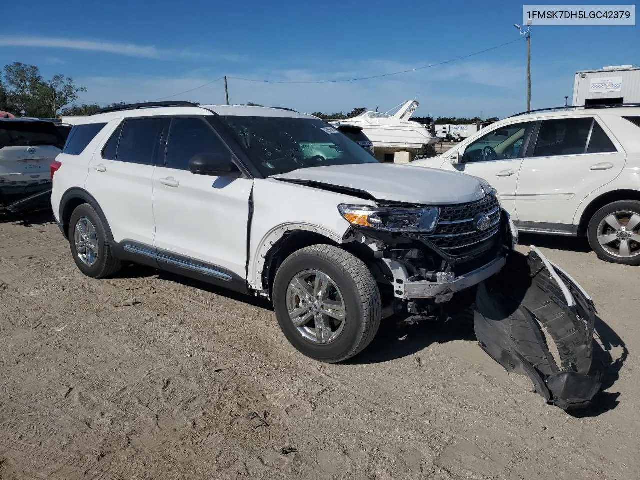 2020 Ford Explorer Xlt VIN: 1FMSK7DH5LGC42379 Lot: 81359414