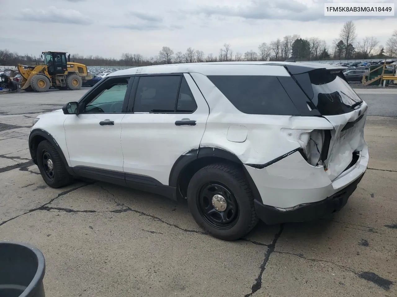 2021 Ford Explorer Police Interceptor VIN: 1FM5K8AB3MGA18449 Lot: 47147984