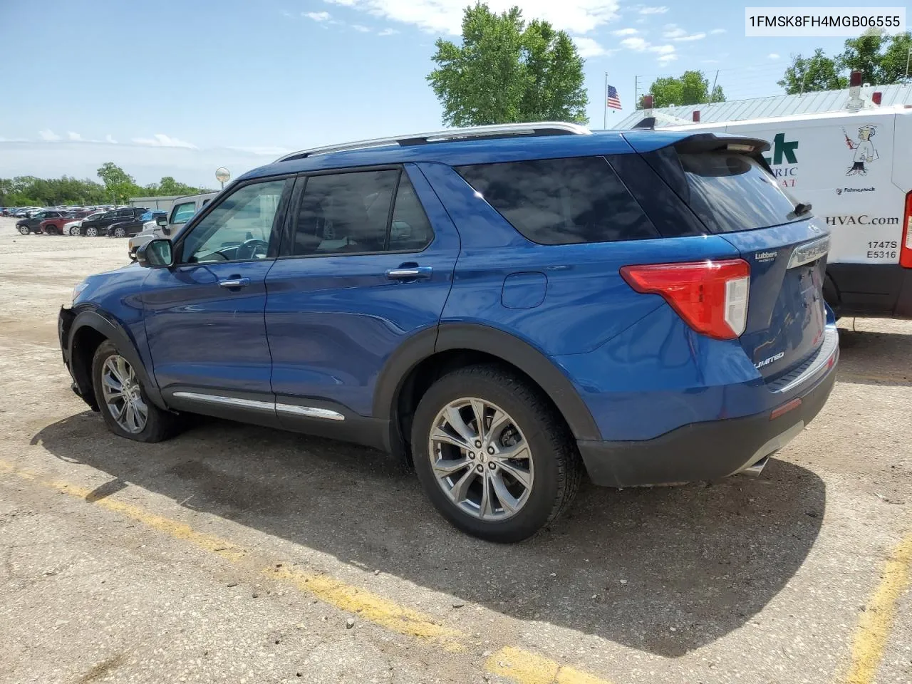 2021 Ford Explorer Limited VIN: 1FMSK8FH4MGB06555 Lot: 53239104