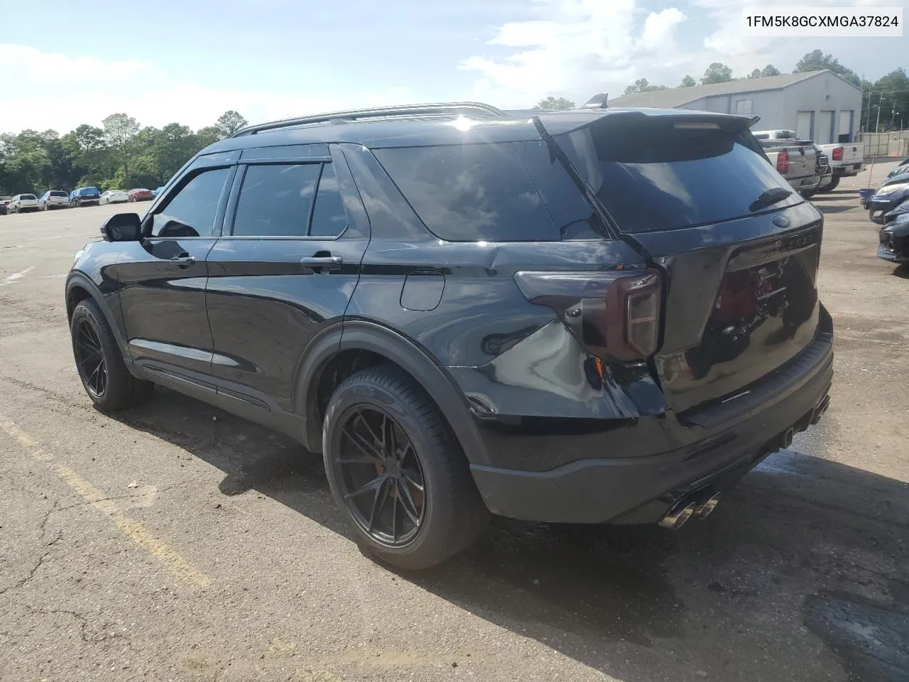 1FM5K8GCXMGA37824 2021 Ford Explorer St