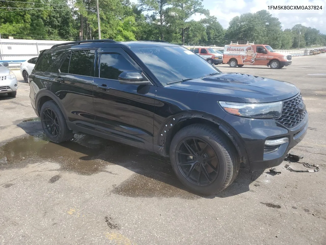 2021 Ford Explorer St VIN: 1FM5K8GCXMGA37824 Lot: 56569864