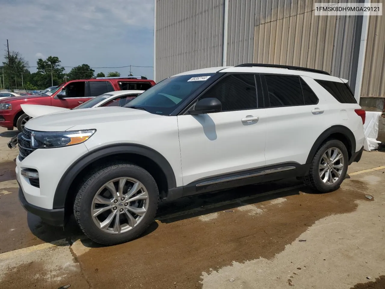 2021 Ford Explorer Xlt VIN: 1FMSK8DH9MGA29121 Lot: 58352144