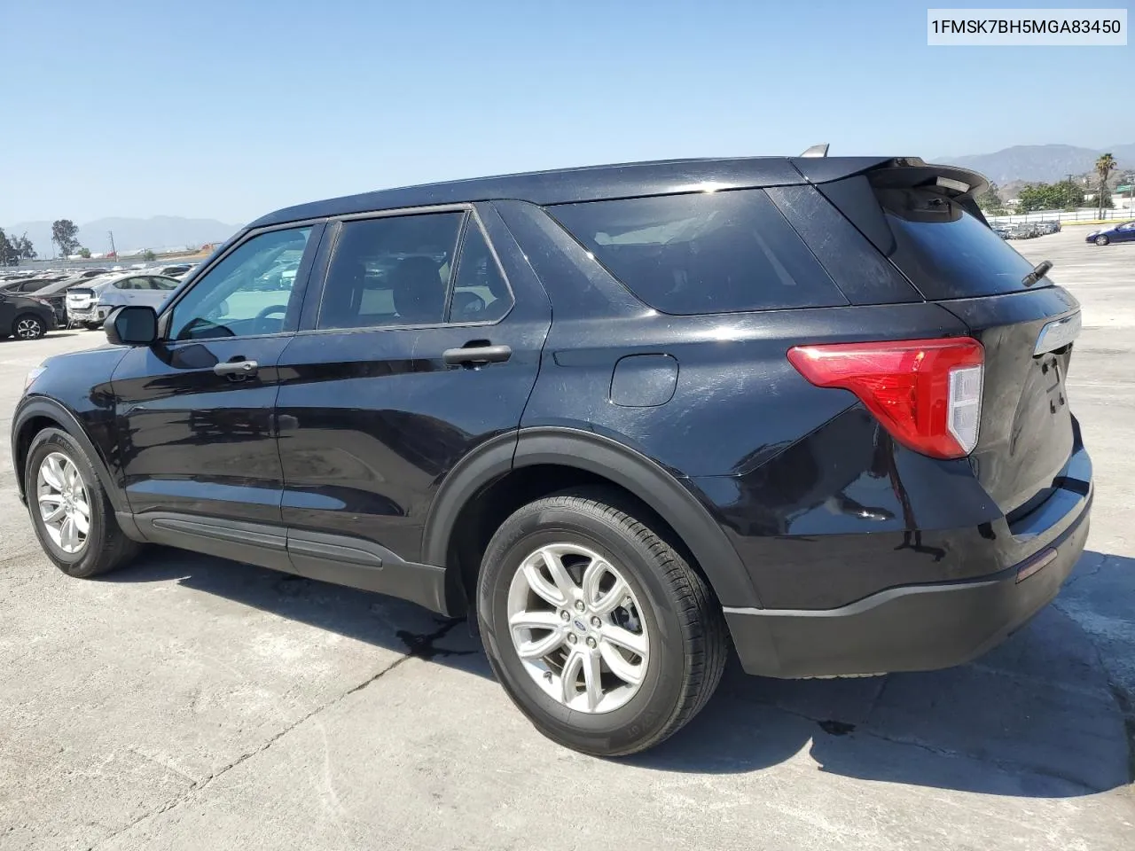 2021 Ford Explorer VIN: 1FMSK7BH5MGA83450 Lot: 58981414