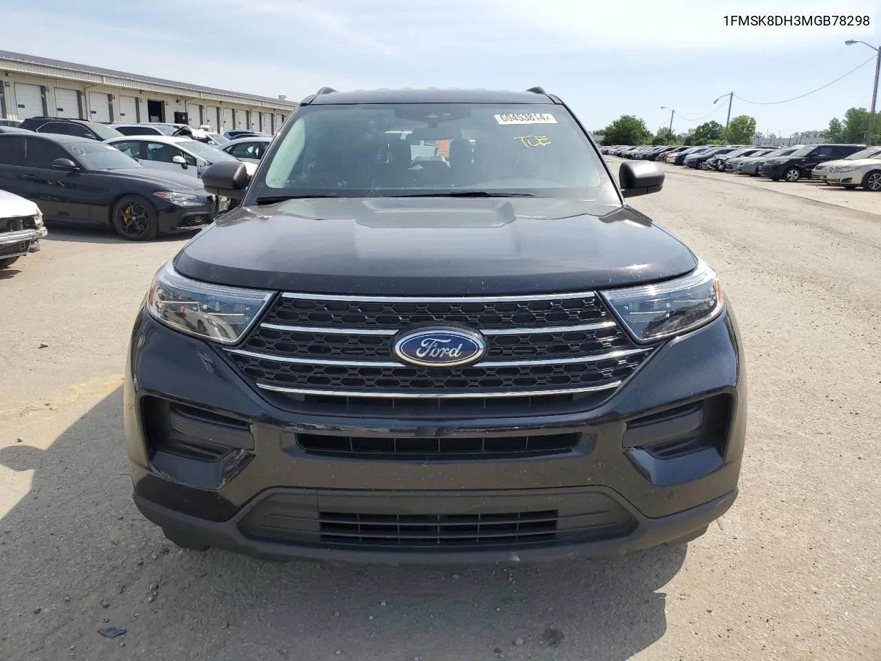 2021 Ford Explorer Xlt VIN: 1FMSK8DH3MGB78298 Lot: 60453814