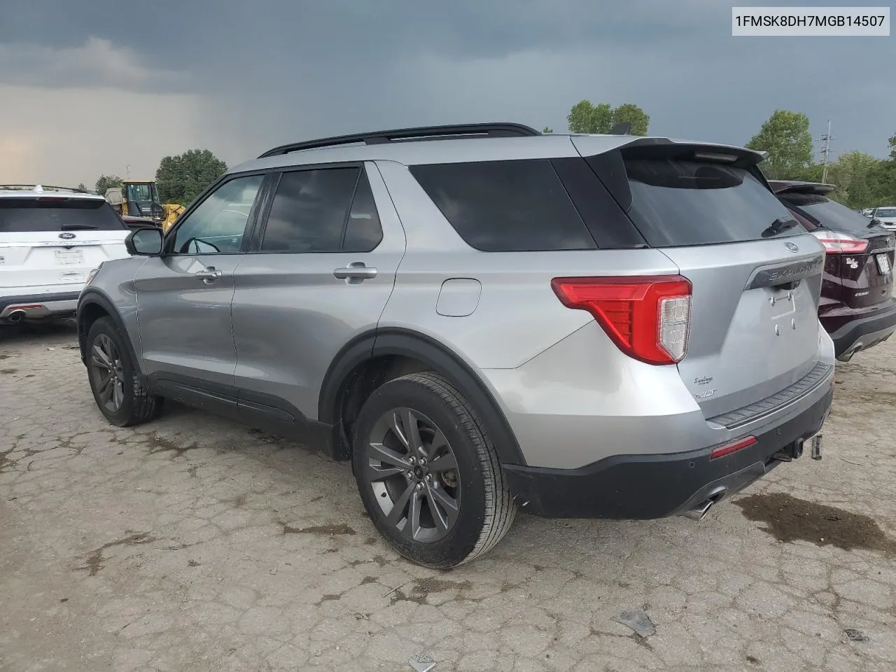 2021 Ford Explorer Xlt VIN: 1FMSK8DH7MGB14507 Lot: 61492054