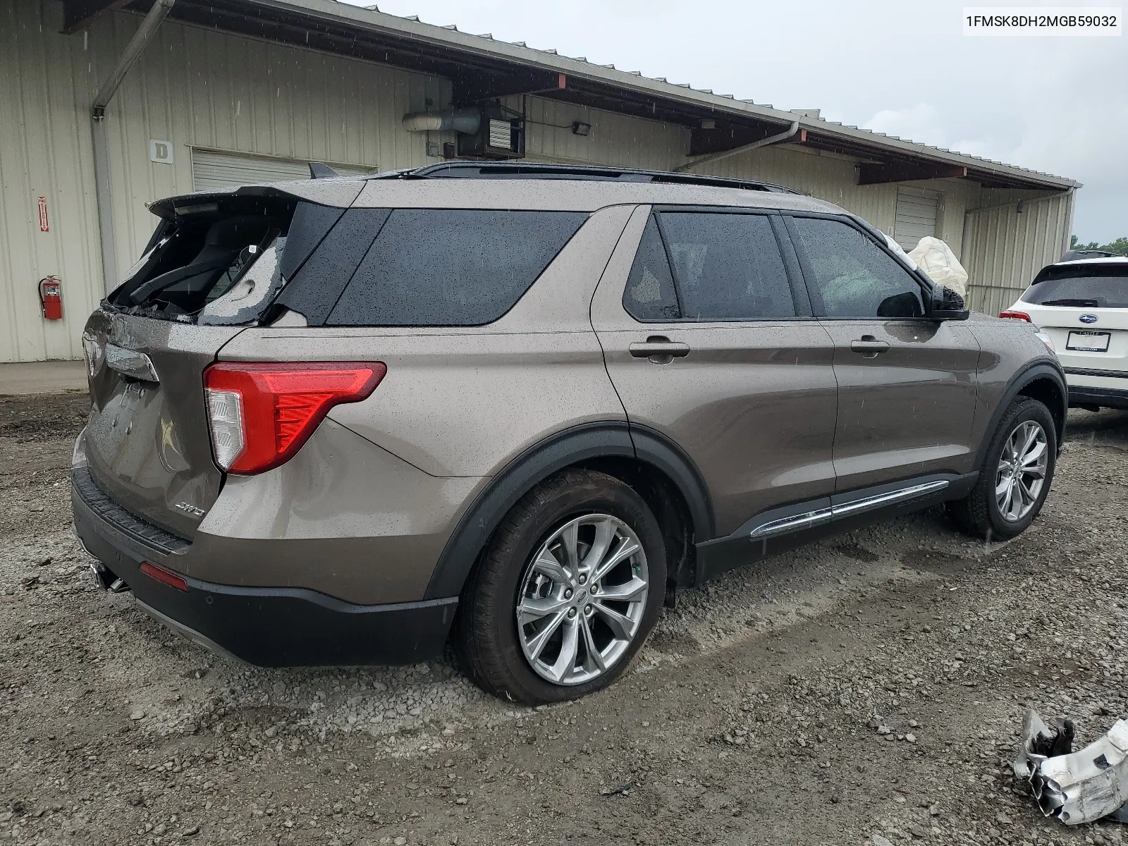 2021 Ford Explorer Xlt VIN: 1FMSK8DH2MGB59032 Lot: 62510904