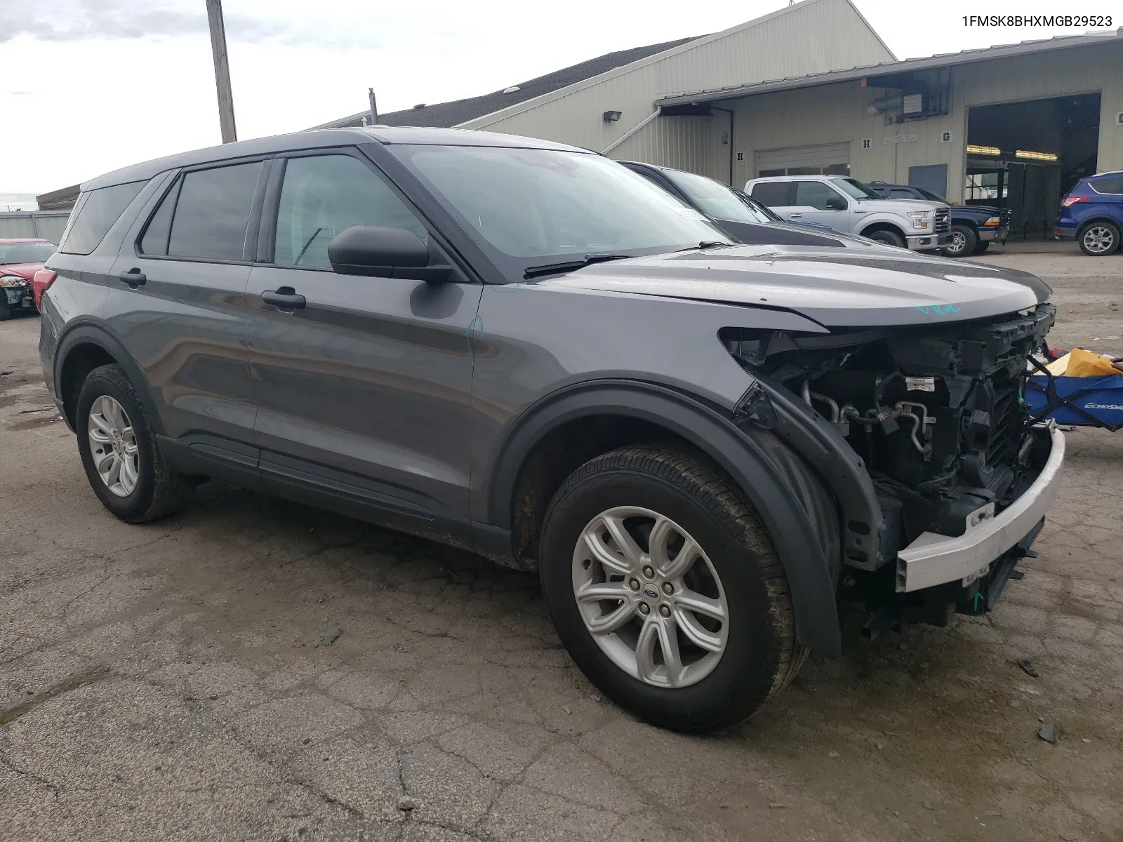 2021 Ford Explorer VIN: 1FMSK8BHXMGB29523 Lot: 65233434