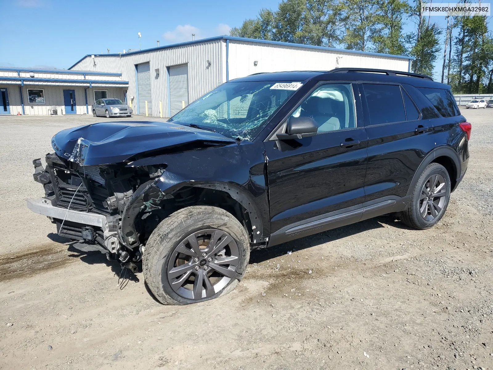 2021 Ford Explorer Xlt VIN: 1FMSK8DHXMGA32982 Lot: 65496914