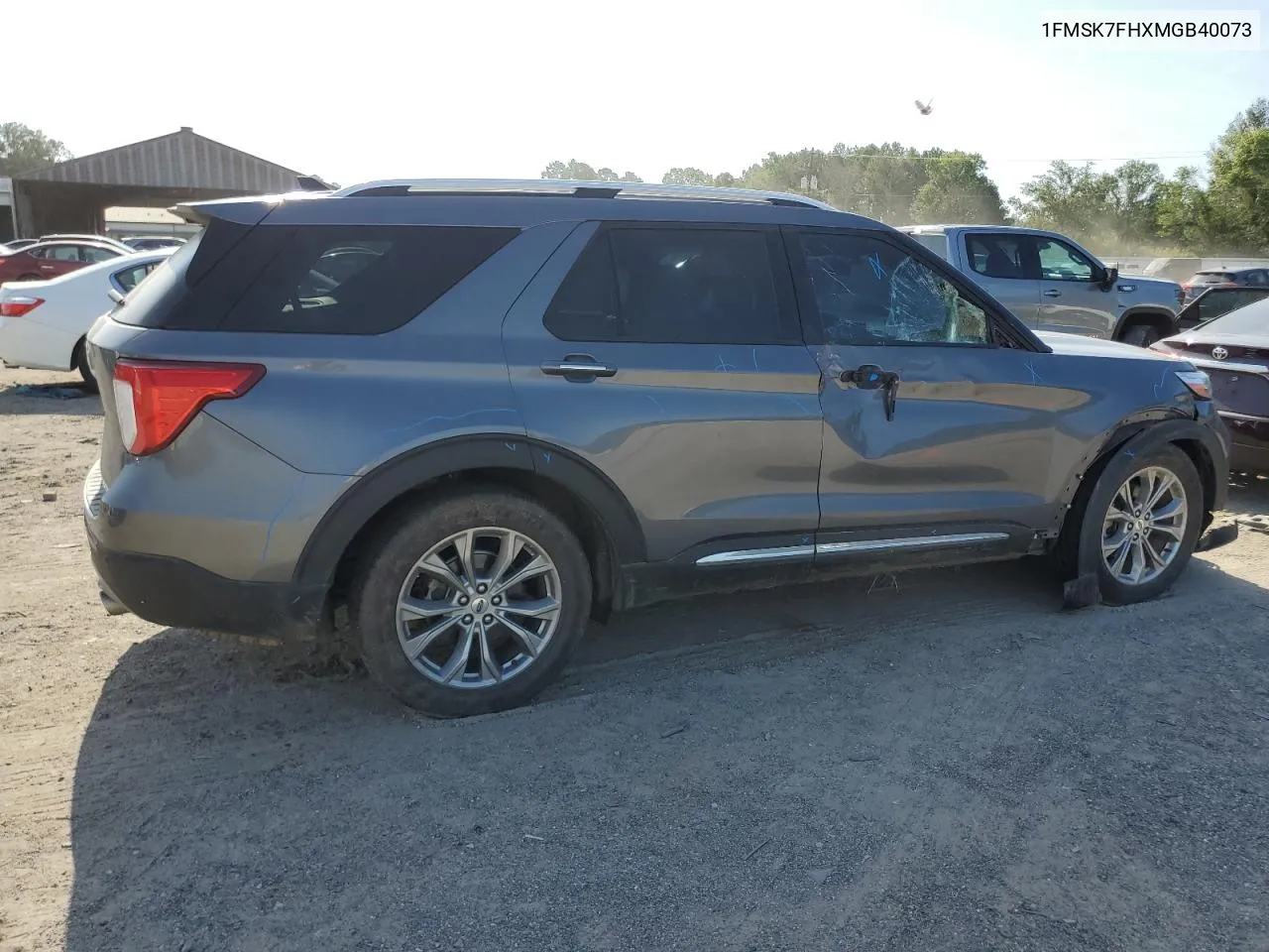 2021 Ford Explorer Limited VIN: 1FMSK7FHXMGB40073 Lot: 65638014