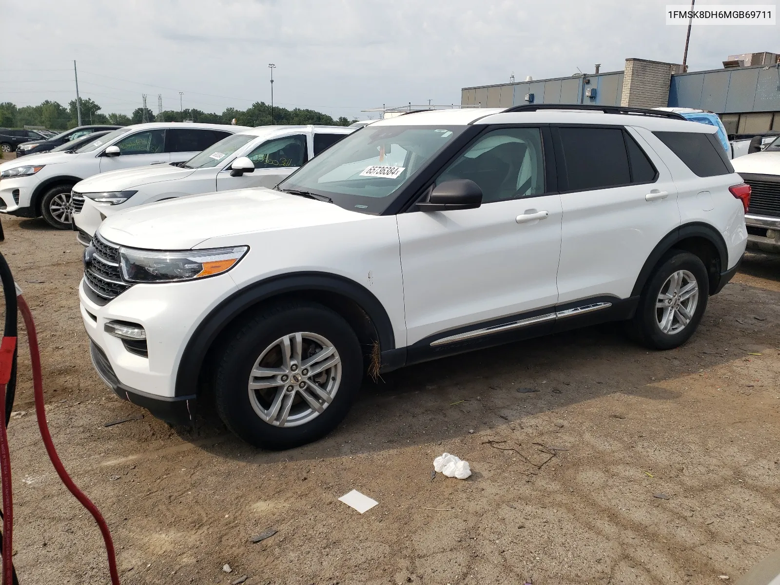 2021 Ford Explorer Xlt VIN: 1FMSK8DH6MGB69711 Lot: 65736384