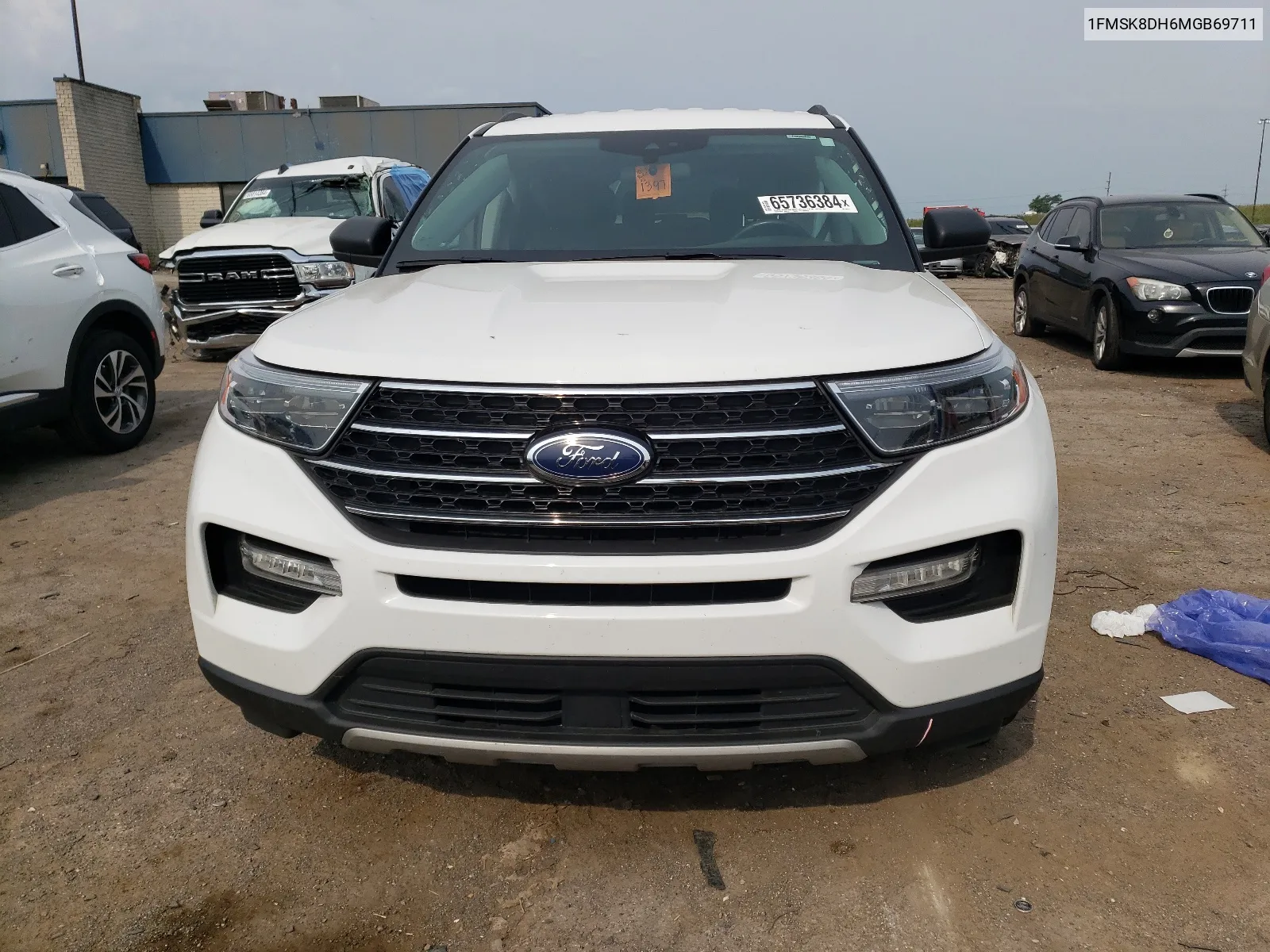 2021 Ford Explorer Xlt VIN: 1FMSK8DH6MGB69711 Lot: 65736384