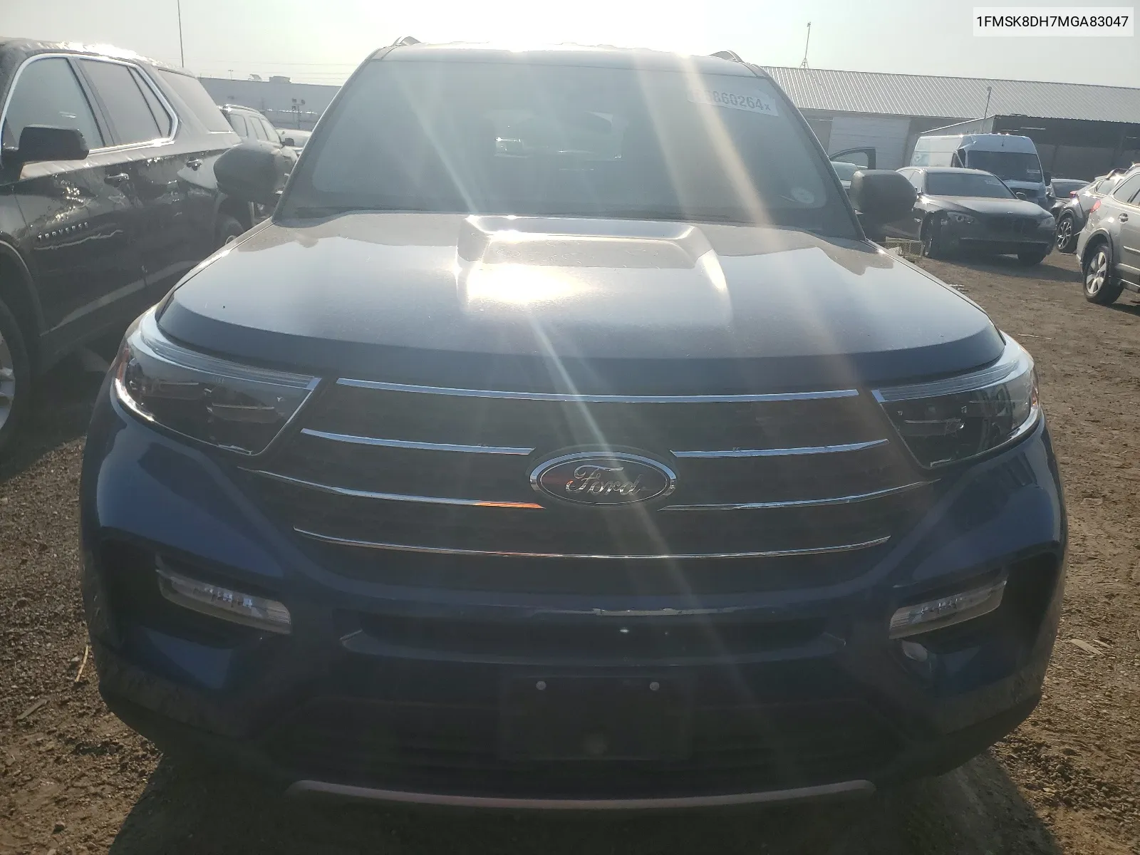 2021 Ford Explorer Xlt VIN: 1FMSK8DH7MGA83047 Lot: 65860264