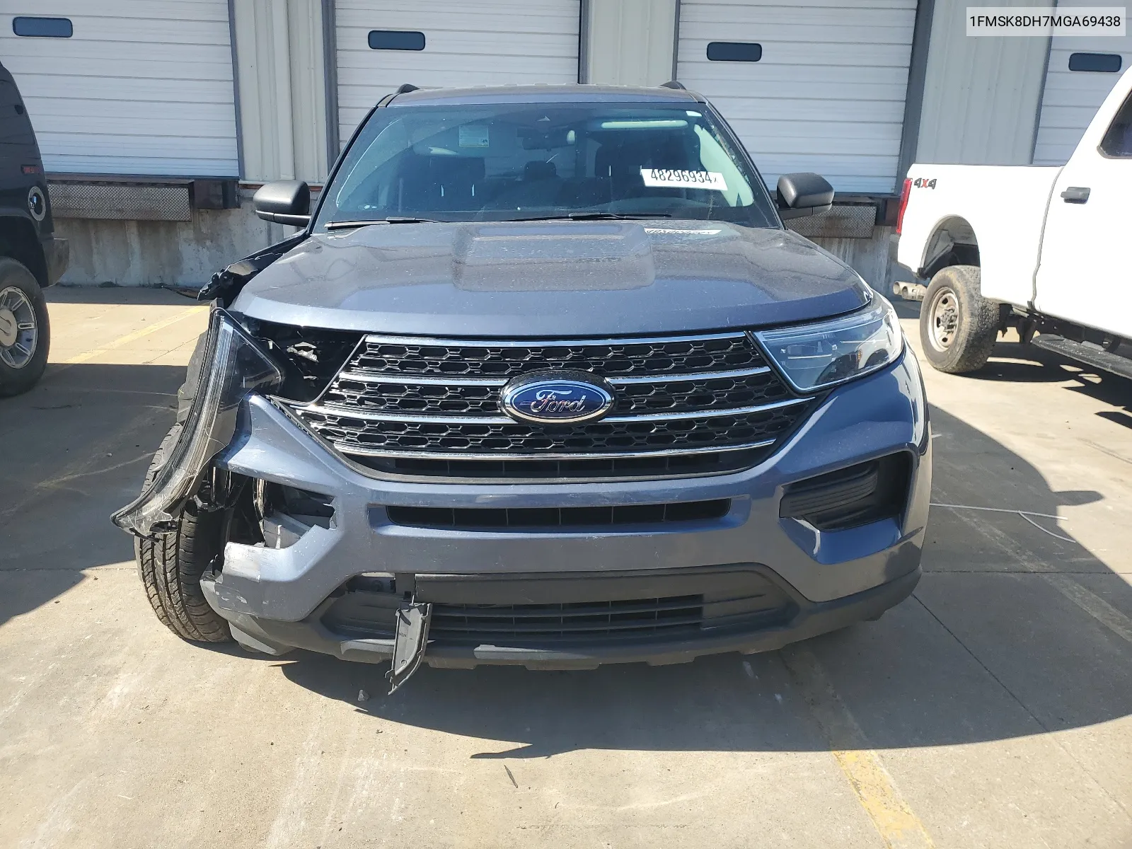 2021 Ford Explorer Xlt VIN: 1FMSK8DH7MGA69438 Lot: 65895614