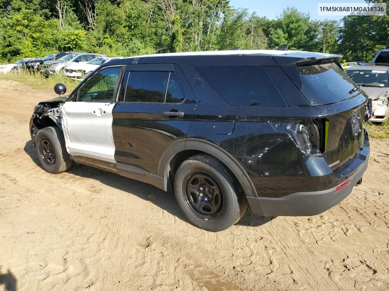 2021 Ford Explorer Police Interceptor VIN: 1FM5K8AB1MGA18336 Lot: 65936494