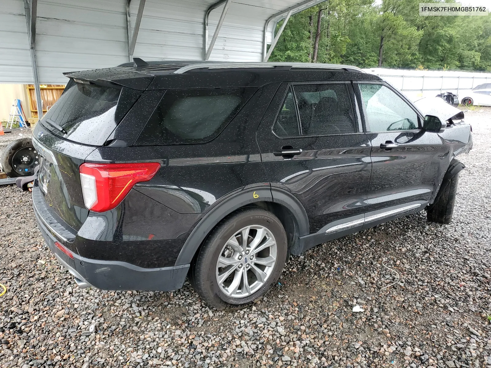 2021 Ford Explorer Limited VIN: 1FMSK7FH0MGB51762 Lot: 66103664