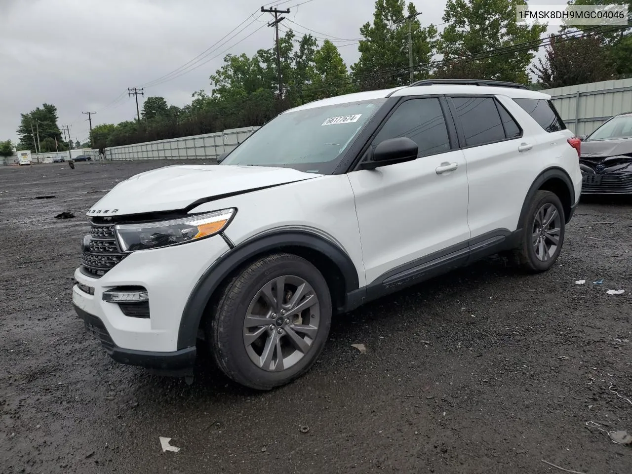 2021 Ford Explorer Xlt VIN: 1FMSK8DH9MGC04046 Lot: 66177674