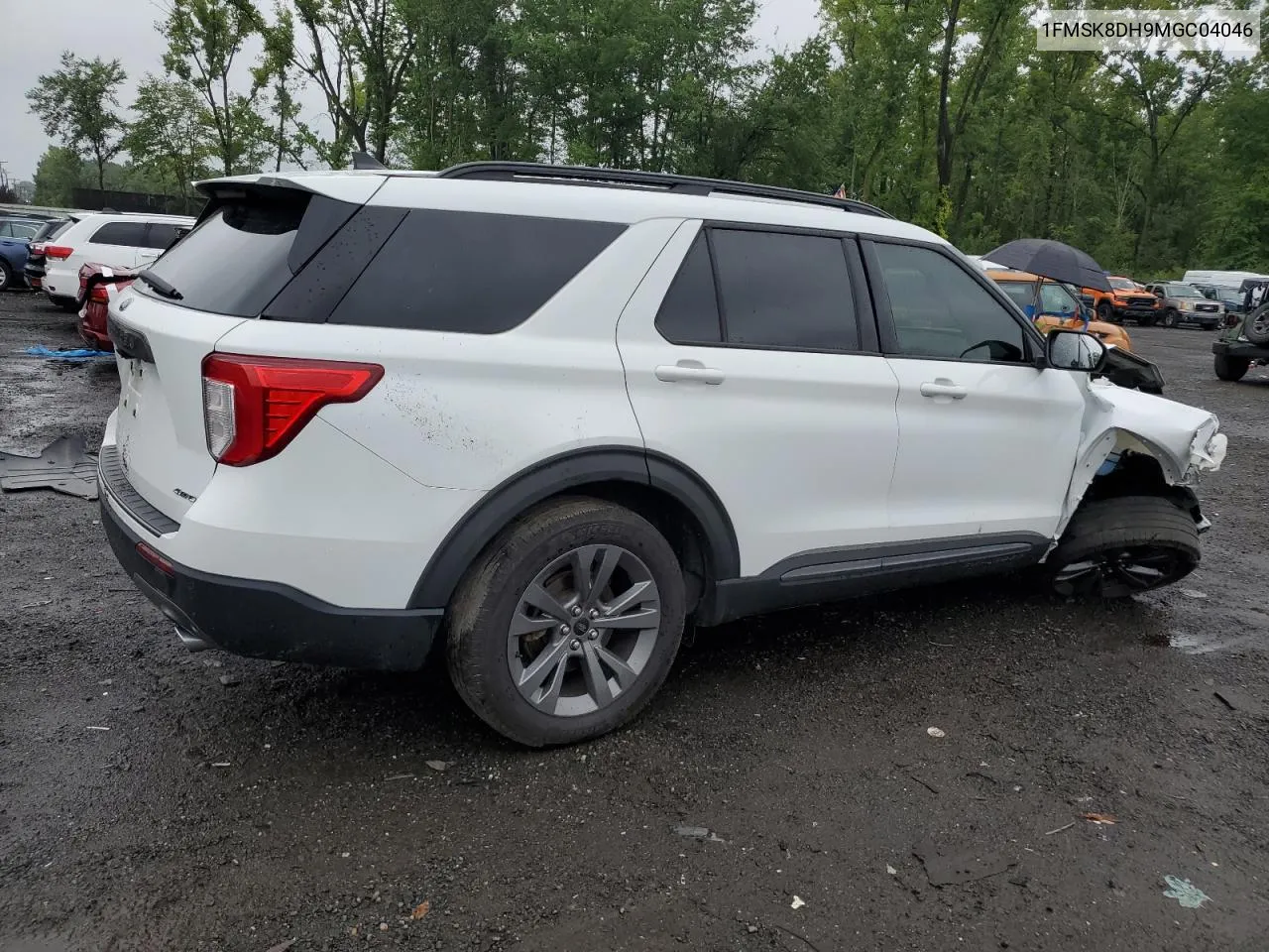 2021 Ford Explorer Xlt VIN: 1FMSK8DH9MGC04046 Lot: 66177674