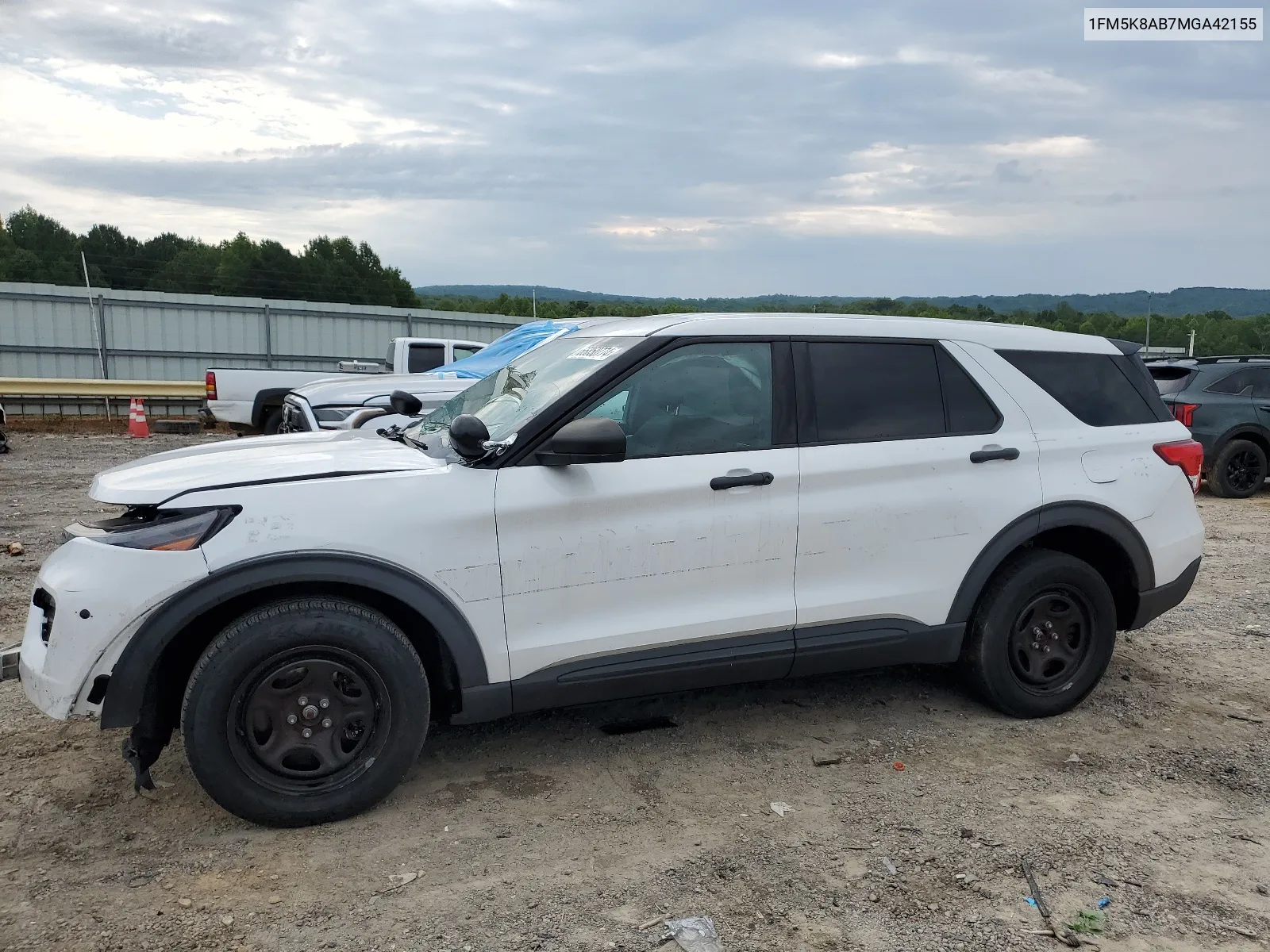 2021 Ford Explorer Police Interceptor VIN: 1FM5K8AB7MGA42155 Lot: 66850774