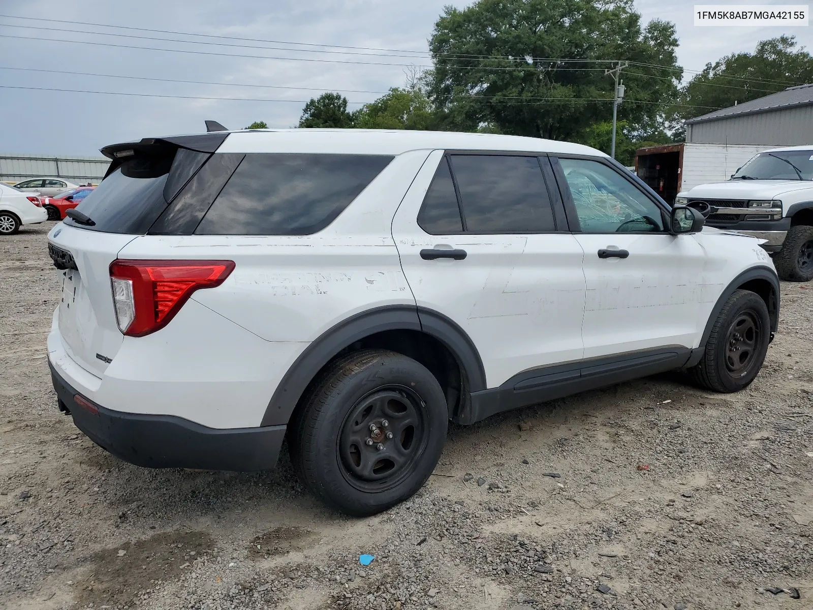 2021 Ford Explorer Police Interceptor VIN: 1FM5K8AB7MGA42155 Lot: 66850774