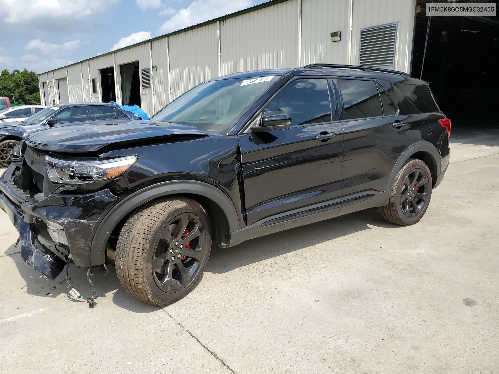 2021 Ford Explorer St VIN: 1FM5K8GC5MGC32455 Lot: 67045764