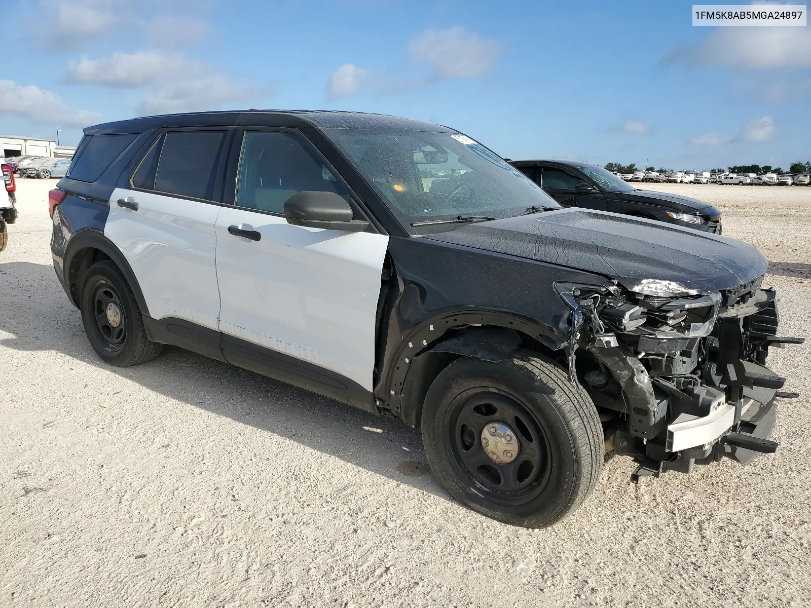 1FM5K8AB5MGA24897 2021 Ford Explorer Police Interceptor