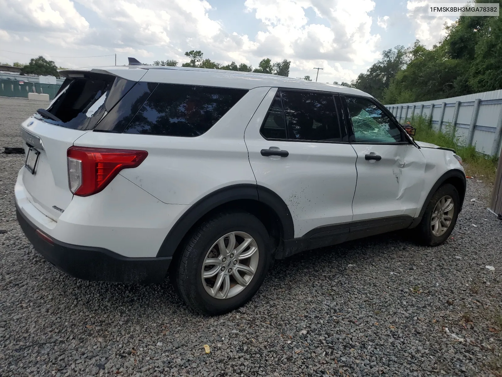 2021 Ford Explorer VIN: 1FMSK8BH3MGA78382 Lot: 68012424