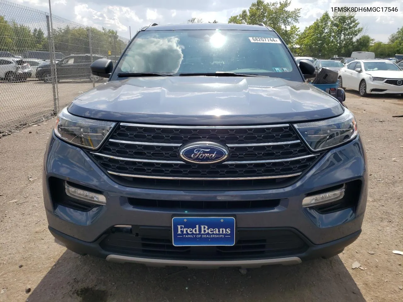 2021 Ford Explorer Xlt VIN: 1FMSK8DH6MGC17546 Lot: 68207744