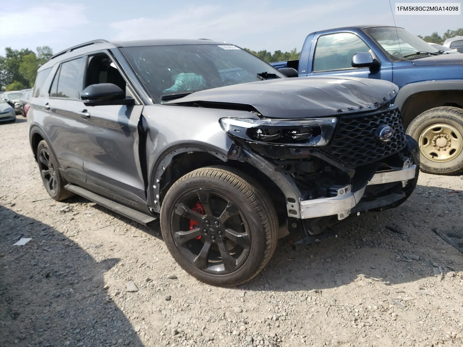 2021 Ford Explorer St VIN: 1FM5K8GC2MGA14098 Lot: 68434514