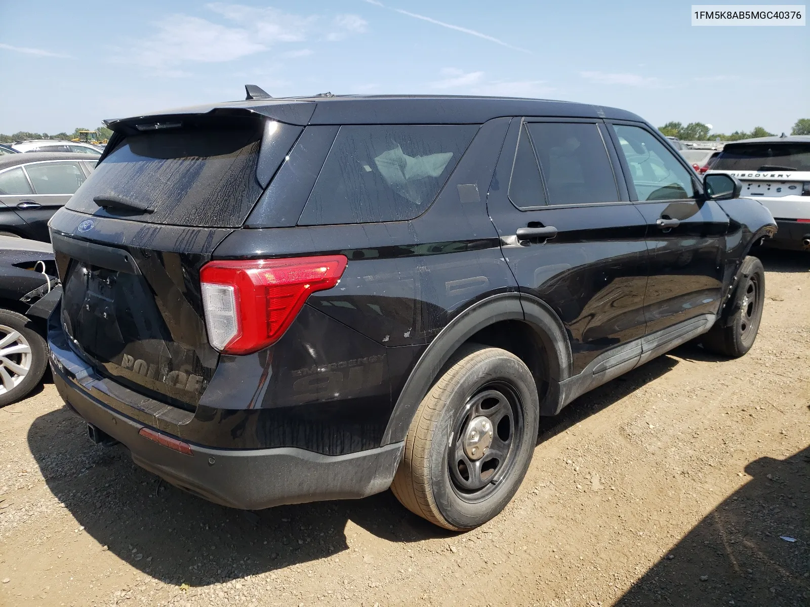 1FM5K8AB5MGC40376 2021 Ford Explorer Police Interceptor