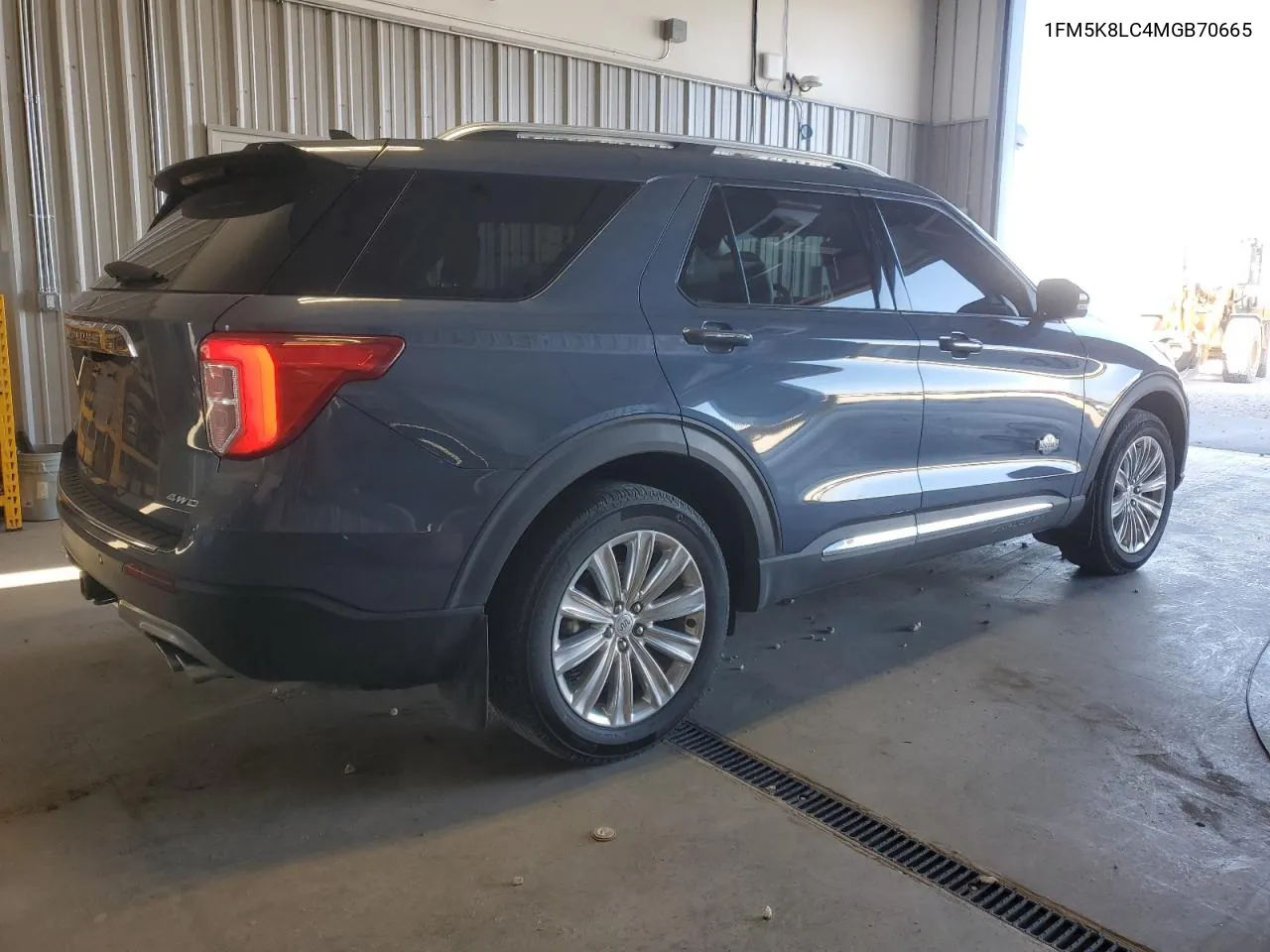 2021 Ford Explorer King Ranch VIN: 1FM5K8LC4MGB70665 Lot: 69494274