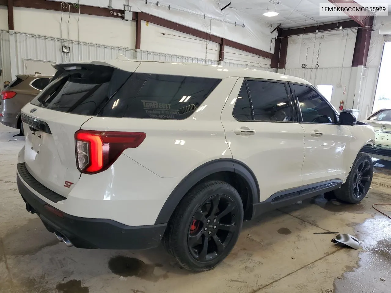 2021 Ford Explorer St VIN: 1FM5K8GC0MGB55929 Lot: 69701134