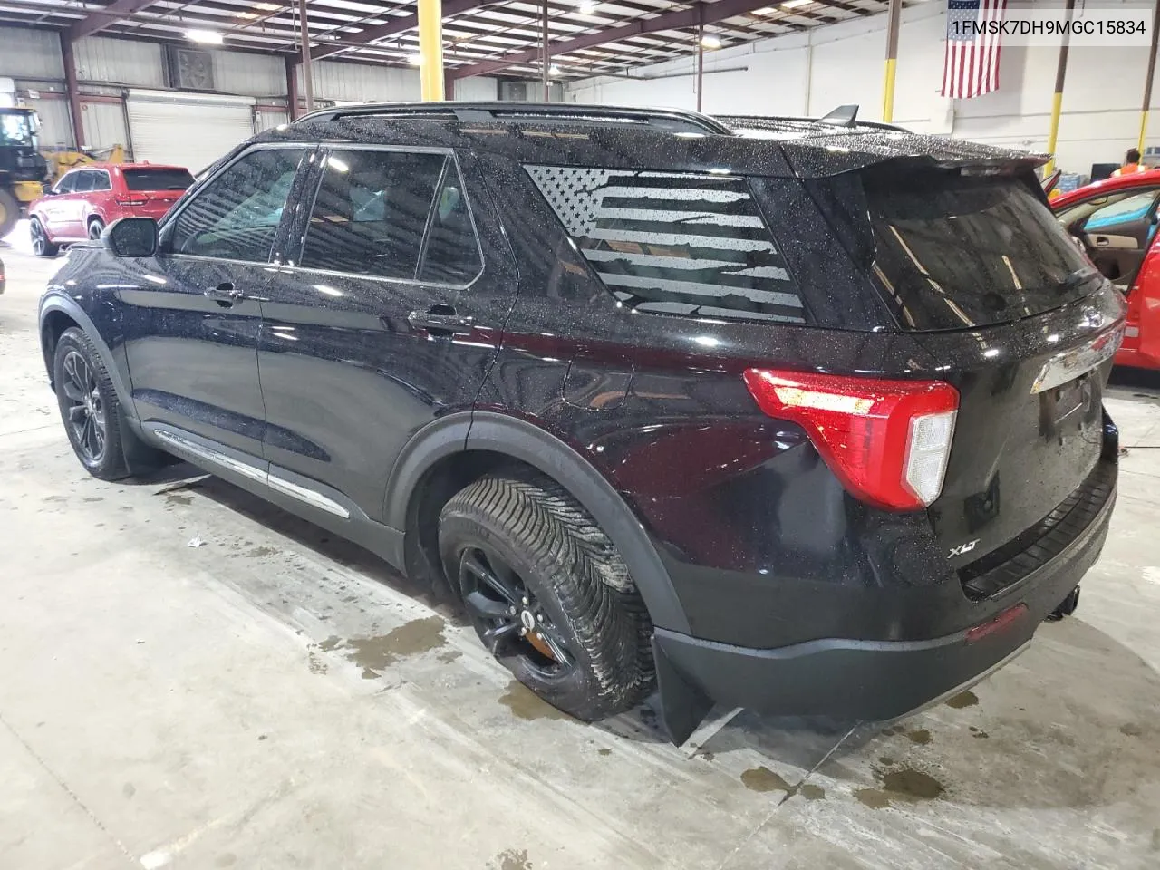 2021 Ford Explorer Xlt VIN: 1FMSK7DH9MGC15834 Lot: 70288464