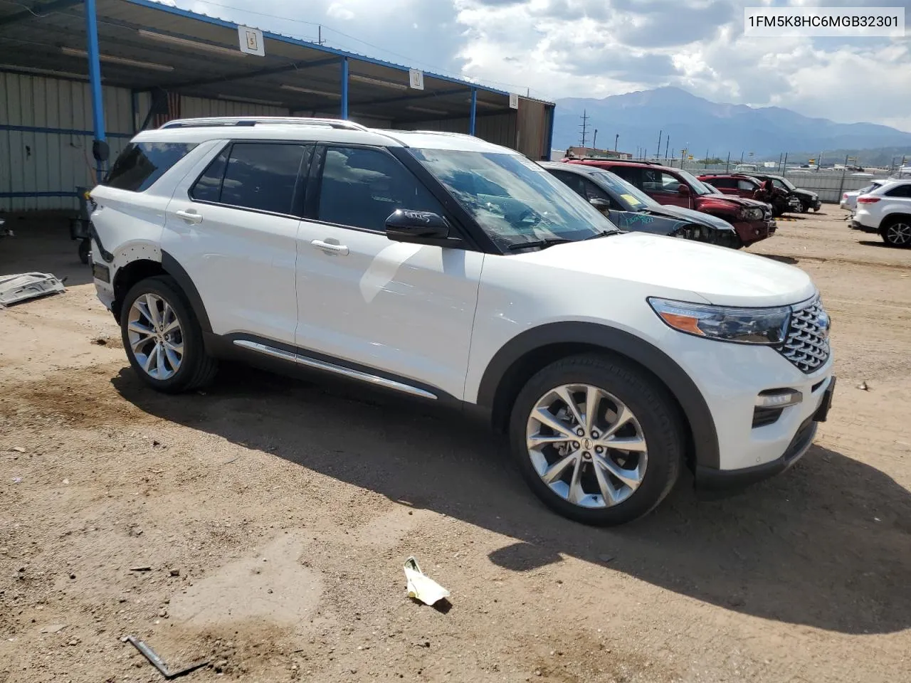 2021 Ford Explorer Platinum VIN: 1FM5K8HC6MGB32301 Lot: 70807554