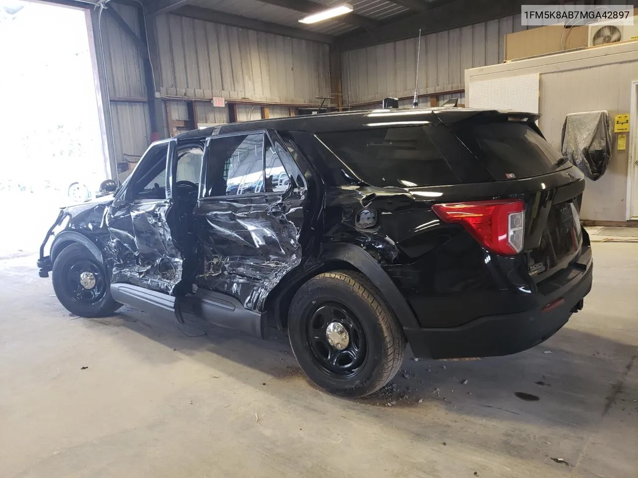 1FM5K8AB7MGA42897 2021 Ford Explorer Police Interceptor