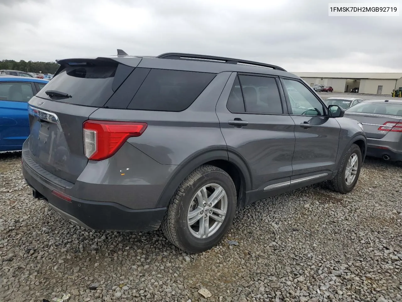 2021 Ford Explorer Xlt VIN: 1FMSK7DH2MGB92719 Lot: 71827054