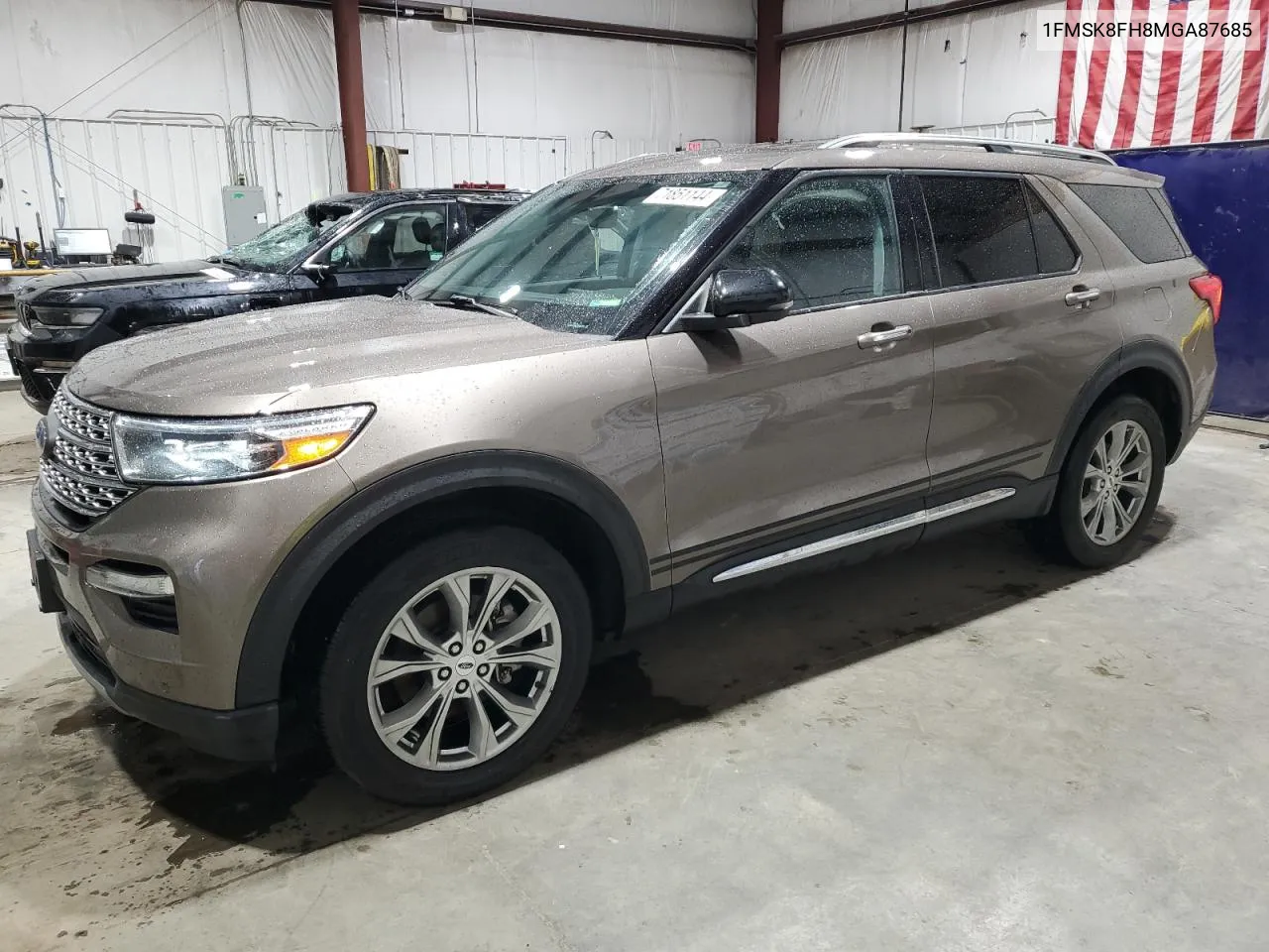 2021 Ford Explorer Limited VIN: 1FMSK8FH8MGA87685 Lot: 71851144