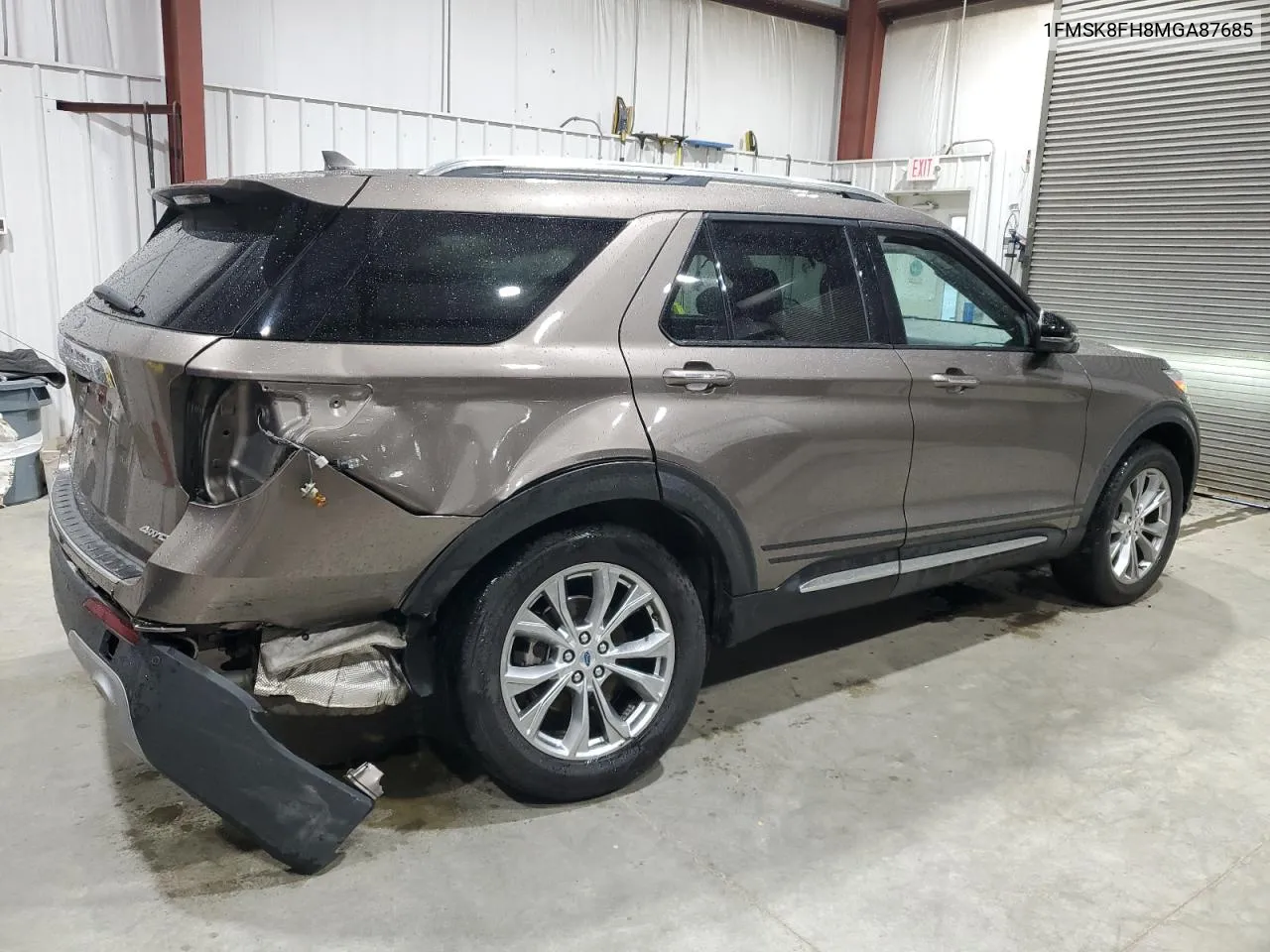 2021 Ford Explorer Limited VIN: 1FMSK8FH8MGA87685 Lot: 71851144