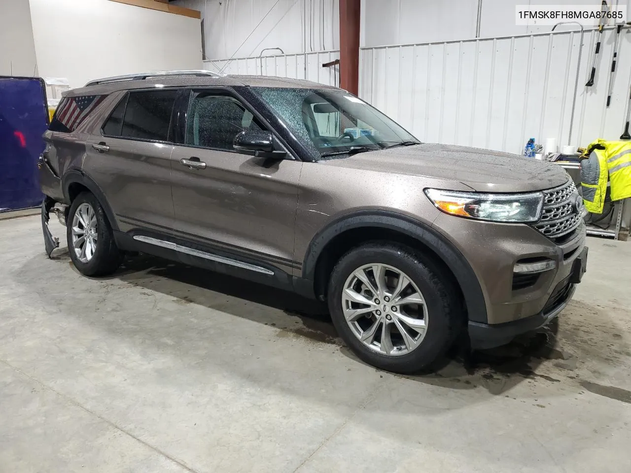 2021 Ford Explorer Limited VIN: 1FMSK8FH8MGA87685 Lot: 71851144