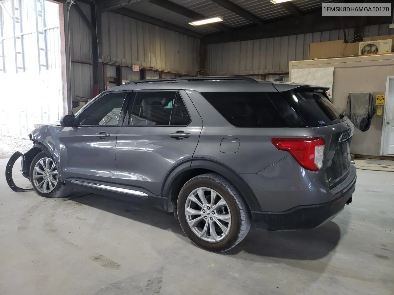 2021 Ford Explorer Xlt VIN: 1FMSK8DH6MGA50170 Lot: 72127924