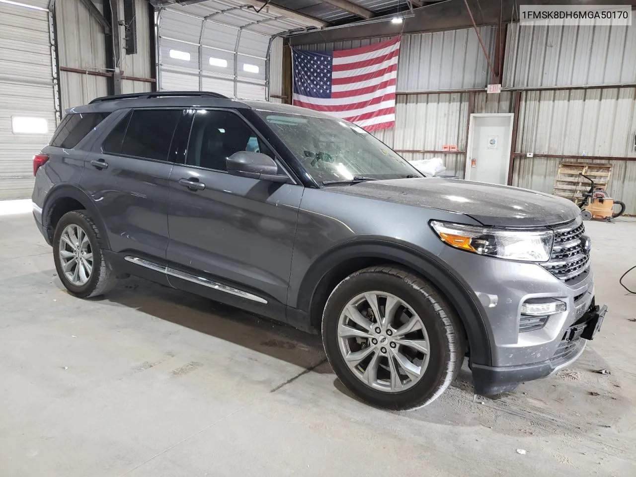 2021 Ford Explorer Xlt VIN: 1FMSK8DH6MGA50170 Lot: 72127924