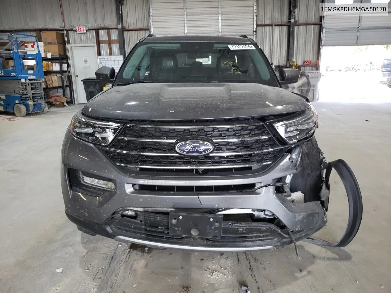 2021 Ford Explorer Xlt VIN: 1FMSK8DH6MGA50170 Lot: 72127924