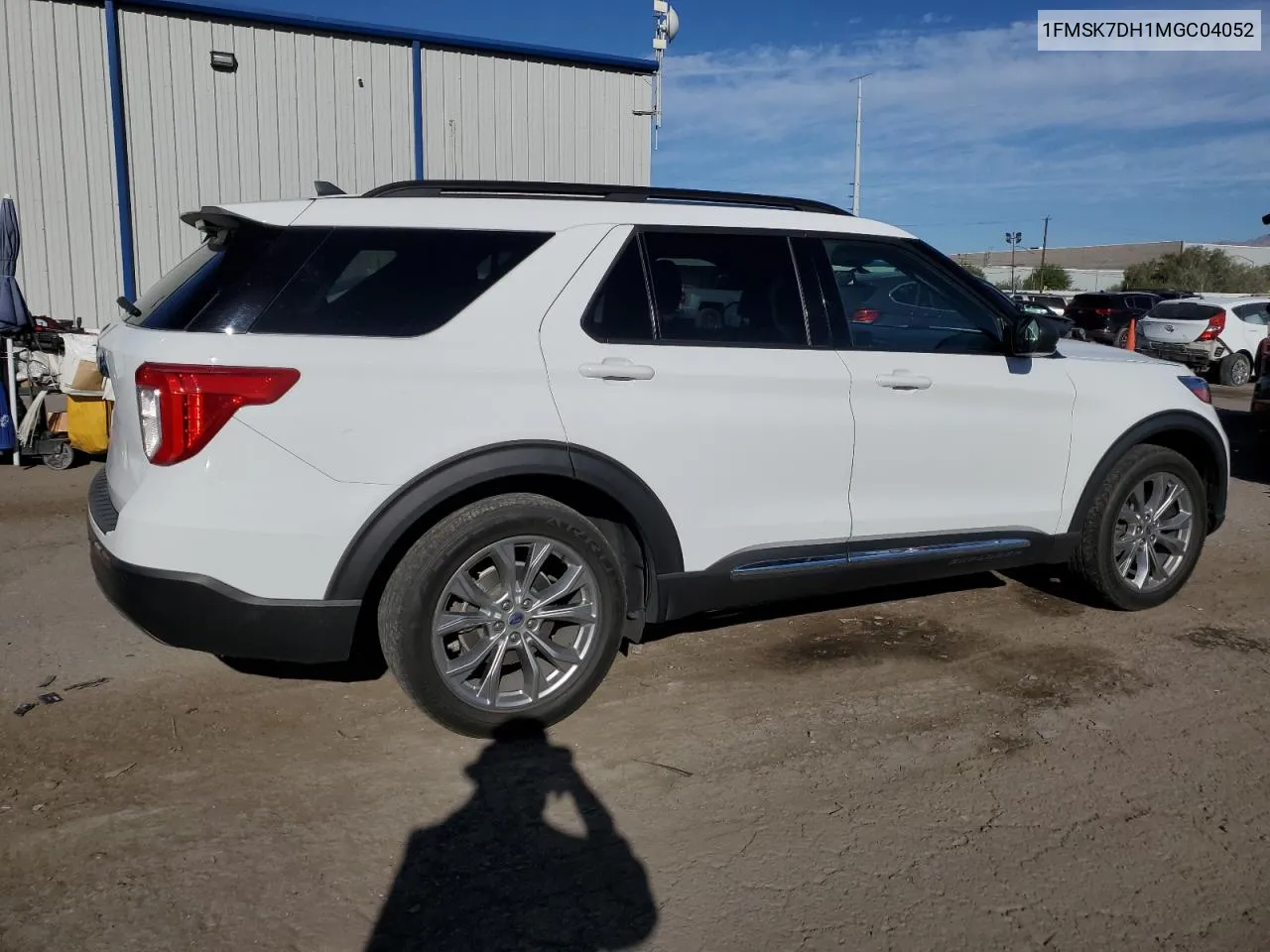 1FMSK7DH1MGC04052 2021 Ford Explorer Xlt