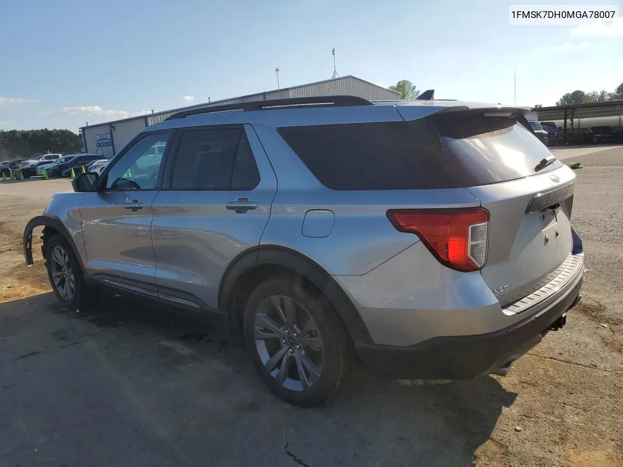 2021 Ford Explorer Xlt VIN: 1FMSK7DH0MGA78007 Lot: 72269184