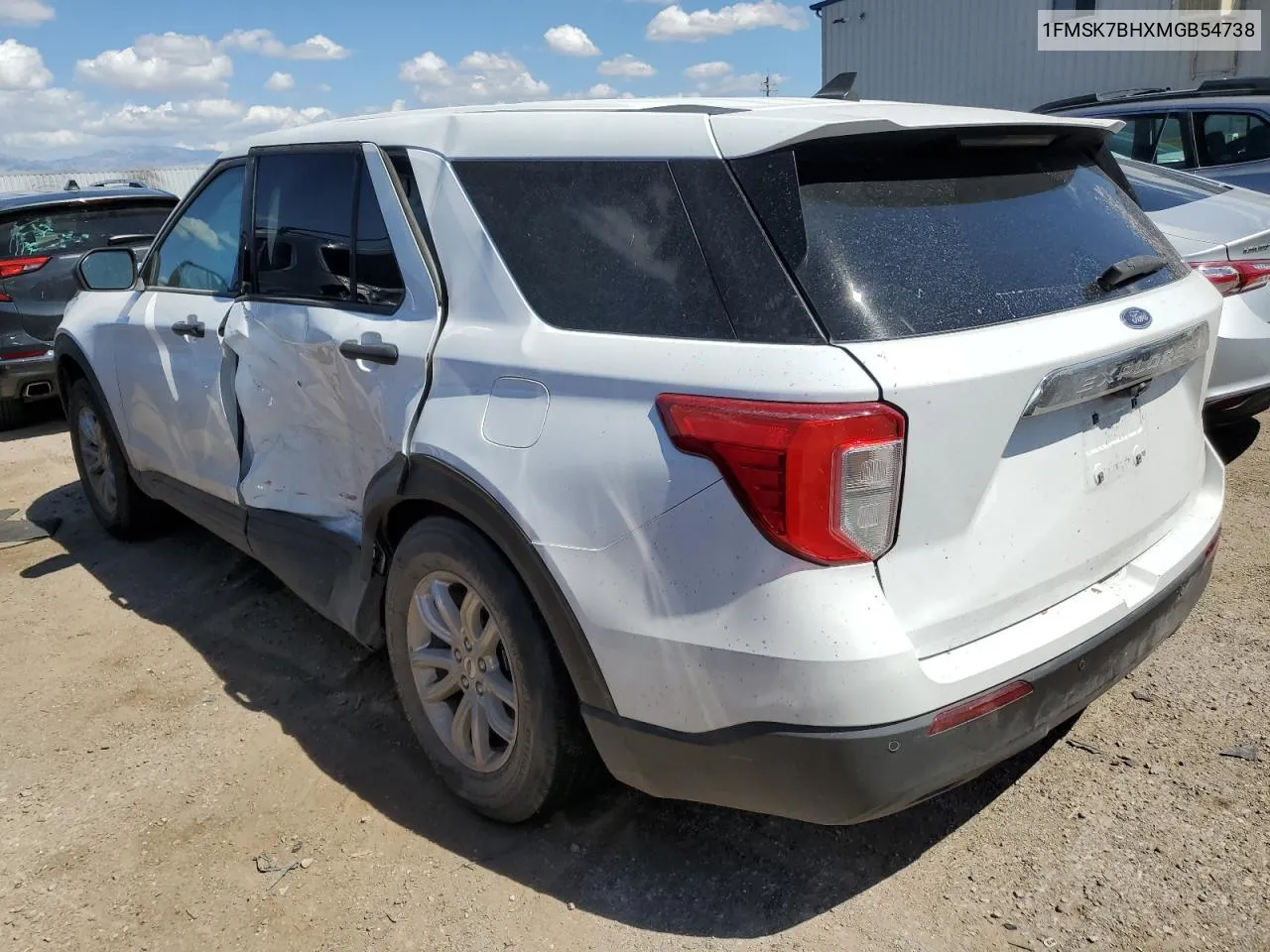 2021 Ford Explorer VIN: 1FMSK7BHXMGB54738 Lot: 72441974